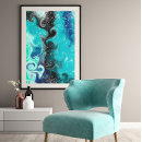 Search for teal art Blue