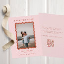 Search for blush wedding save the dates Boho