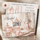 Search for high tea bridal shower invitations Vintage