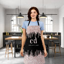 Search for business aprons black