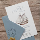 Search for sailboat baby shower invitations Coastal