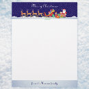 Search for christmas newsletter stationery paper Santa