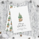 Search for tree christmas cards botanical