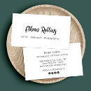Search for cool fonts business cards Writer