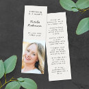 Search for funeral poem Memorial bookmark