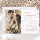 Search for photo engagement party invitations Elegant