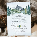 Search for rustic tree wedding invitations mountain
