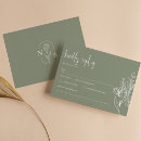 Search for boho wedding rsvp cards Simple minimalist