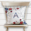 Search for blue and burgundy cushions For her