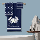 Search for navy and white bath towels Nautical