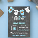 Search for all star baby shower invitations Chalkboard