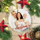 Search for red christmas tree decorations Newborn