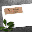 Search for kraft wedding return address labels Simple
