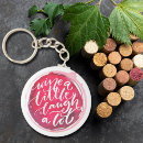 Search for alcohol key rings Wine