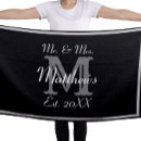 Search for bride and groom beach towels Mr and mrs