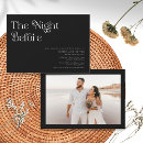 Search for unique rehearsal dinner invitations Minimalist