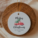 Search for old truck christmas tree decorations Vintage style