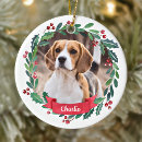 Search for watercolor christmas tree decorations Red and green