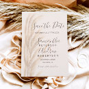 Search for boho save the dates Beige