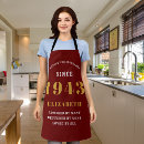 Search for lady in red aprons For her