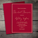 Search for classy bridal shower invitations Minimalist
