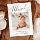 Search for blessed birth announcement cards Newborn
