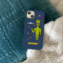 Search for green alien electronics Little green men