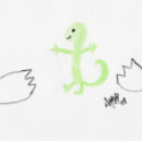 Search for egg shaped cards Happy