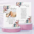 Search for floral celebration of life invitations In loving memory