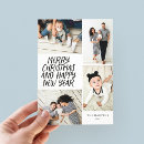 Search for 4 photo christmas cards Black and white