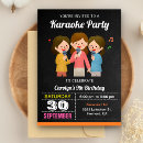 Search for sing birthday invitations Colourful