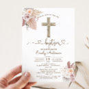 Search for boho christening invitations Catholic