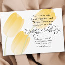 Search for yellow tulip wedding invitations Tulips