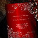 Search for red and grey wedding invitations For her