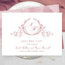 Search for monogram names date invitations Burgundy