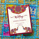 Search for ethnic wedding invitations Mandala