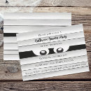 Search for spirit halloween invitations Black and white