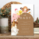 Search for farm baby shower invitations Petting zoo