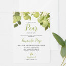 Search for dinner baby shower invitations Watercolor