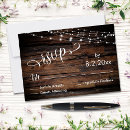 Search for event rsvp cards Rustic
