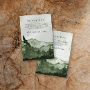 Search for mountain funeral cards Watercolor