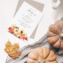 Search for pumpkins and sunflowers invitations Rustic