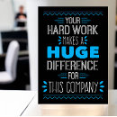Search for huge thank you cards Employee
