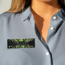 Search for green name tags Name and title