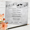 Search for song invitations Black and white