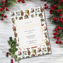 Search for retro vintage christmas cards Gold foil