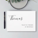 Search for best man thank you cards Modern