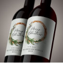 Search for happy holiday wine labels Merry christmas