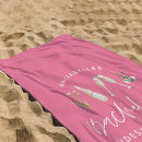 Search for bachelorette beach towels Pink