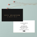 Search for clothing business cards Beauty